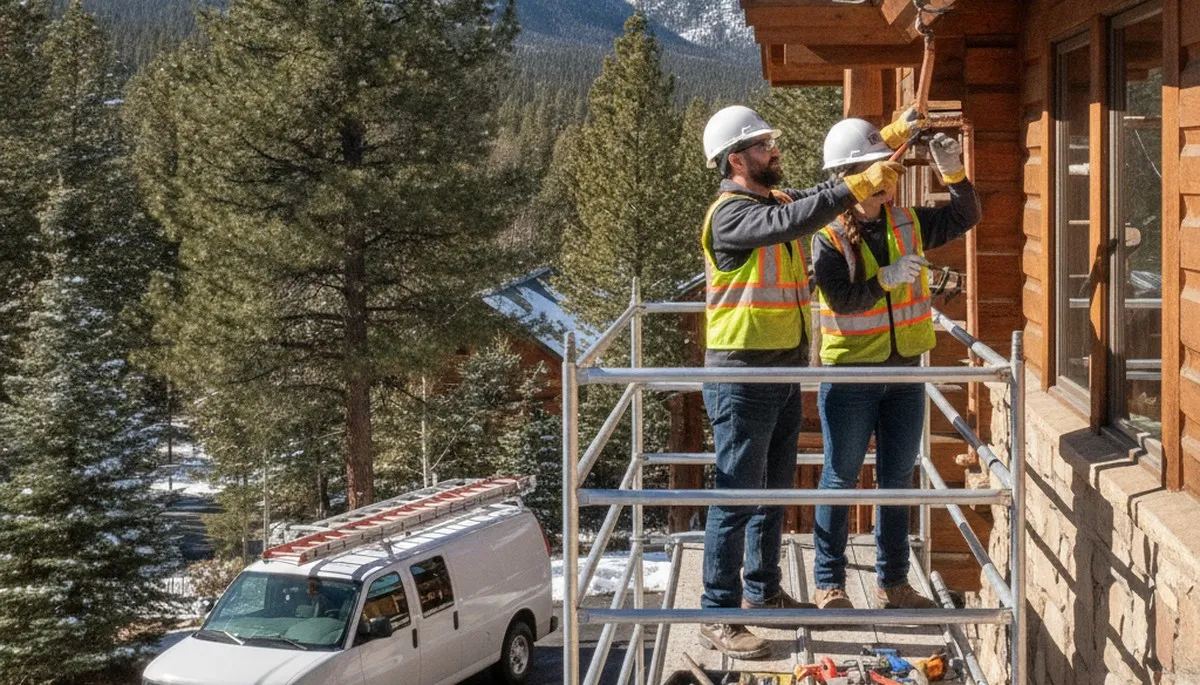 Reno, NV plumber repairing a plumbing fixture for residential service from plumberrenonv-new.com